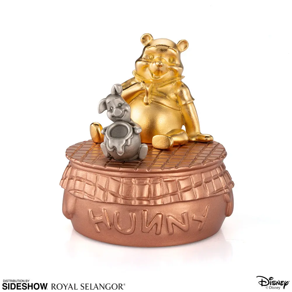 Winnie The Pooh Musical Carousel Pewter Collectible 1
