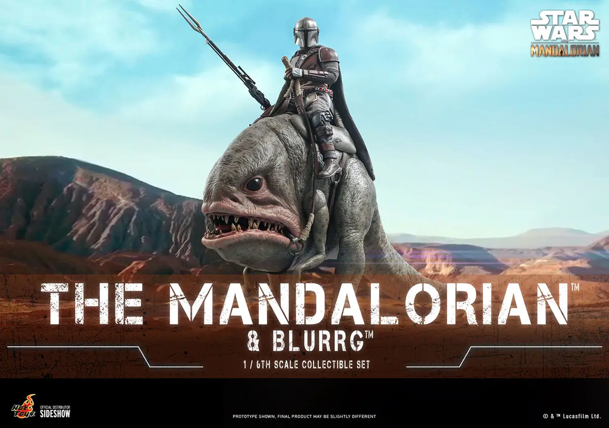 Star Wars: Mandalorian And Blurrg 1