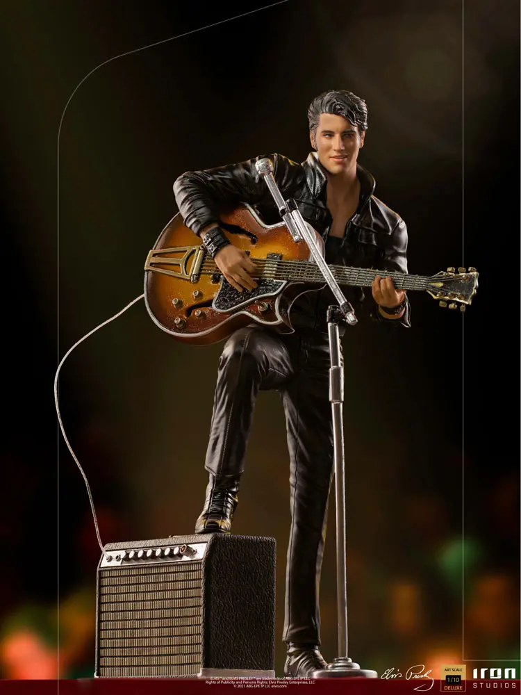 Elvis Presley 1968 Comeback Deluxe Art Scale Statue 1