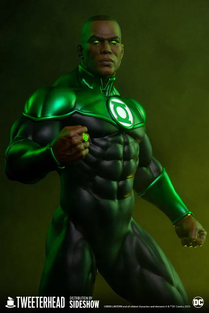 Dc Comics: John Stewart Green Lantern Maquette 1