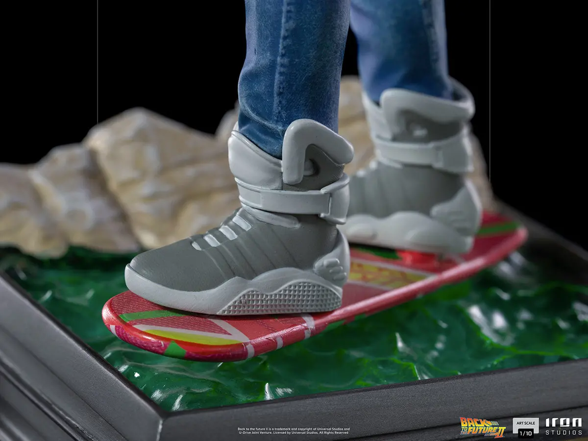 Marty Mcfly On Hoverboard 1
