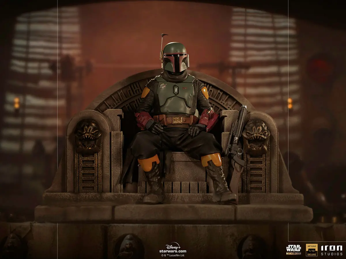 Boba Fett On Throne Deluxe 1