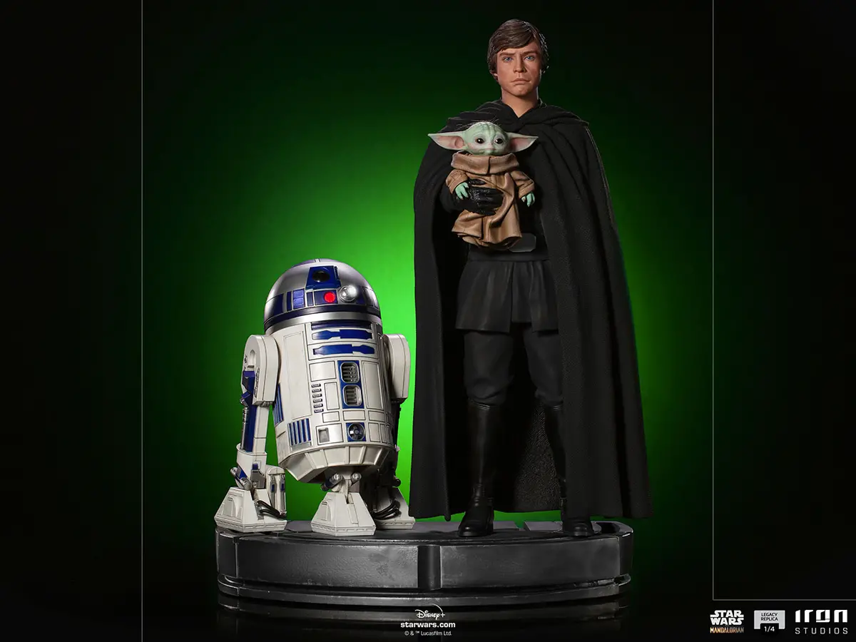 Star Wars The Mandalorian: Luke Skywalker R2-D2 And Grogu 1