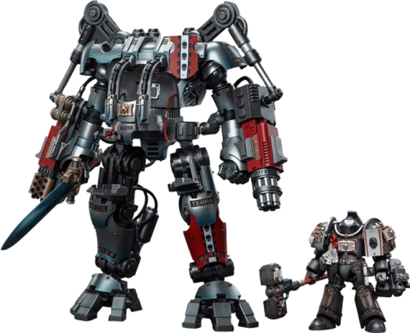 Warhammer 40K: Grey Knights Nemesis Dreadknight Including Terminator Caddon Vibova Action Figure (Pre-Order) 1