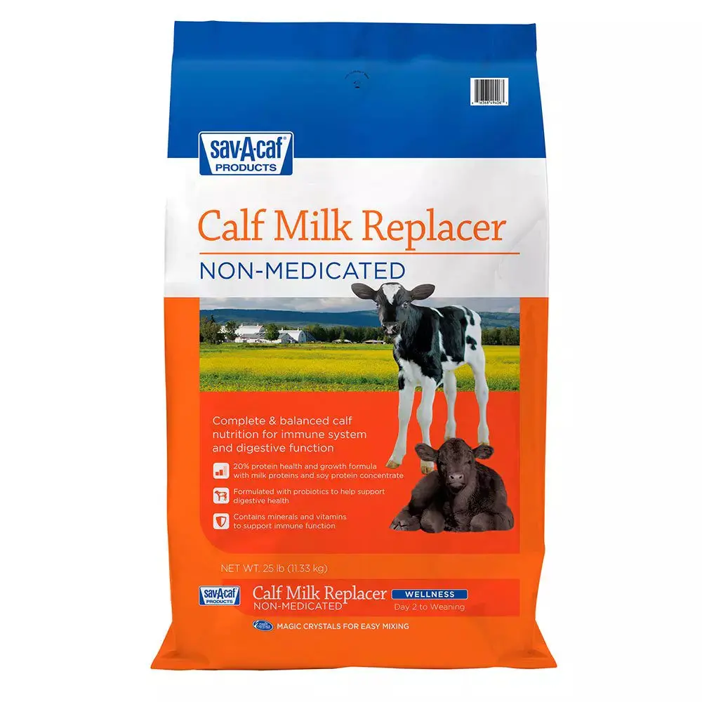 Sav-A-Caf Wellness 20-20 Non Medicated Calf Milk Replacer - 25 Lb 1