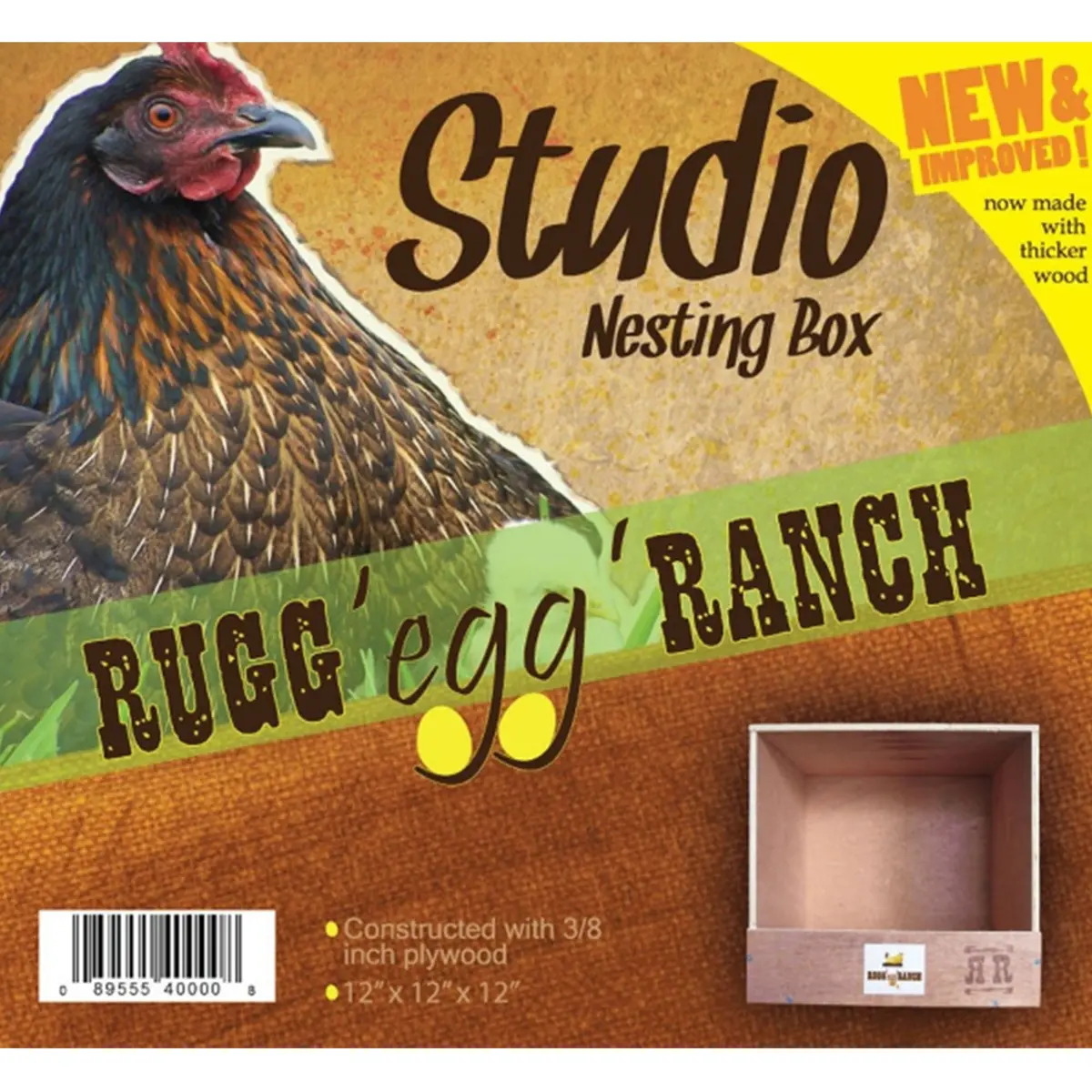 Rugg Egg Ranch Nest Box 1