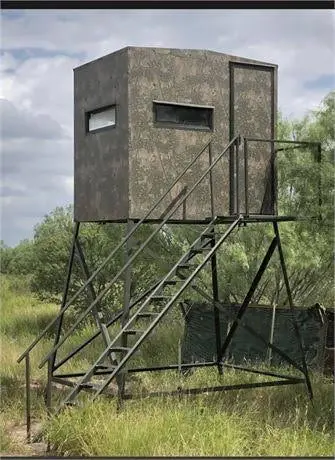 5X7 Bushlan Outfitter Deer Blinds 8’Ft Tower 1
