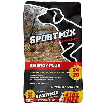 Sportmix Energy Plus Adult Performance Mini Chunk Chicken Recipe Dry Dog Food, 40 Lb. Bag 1