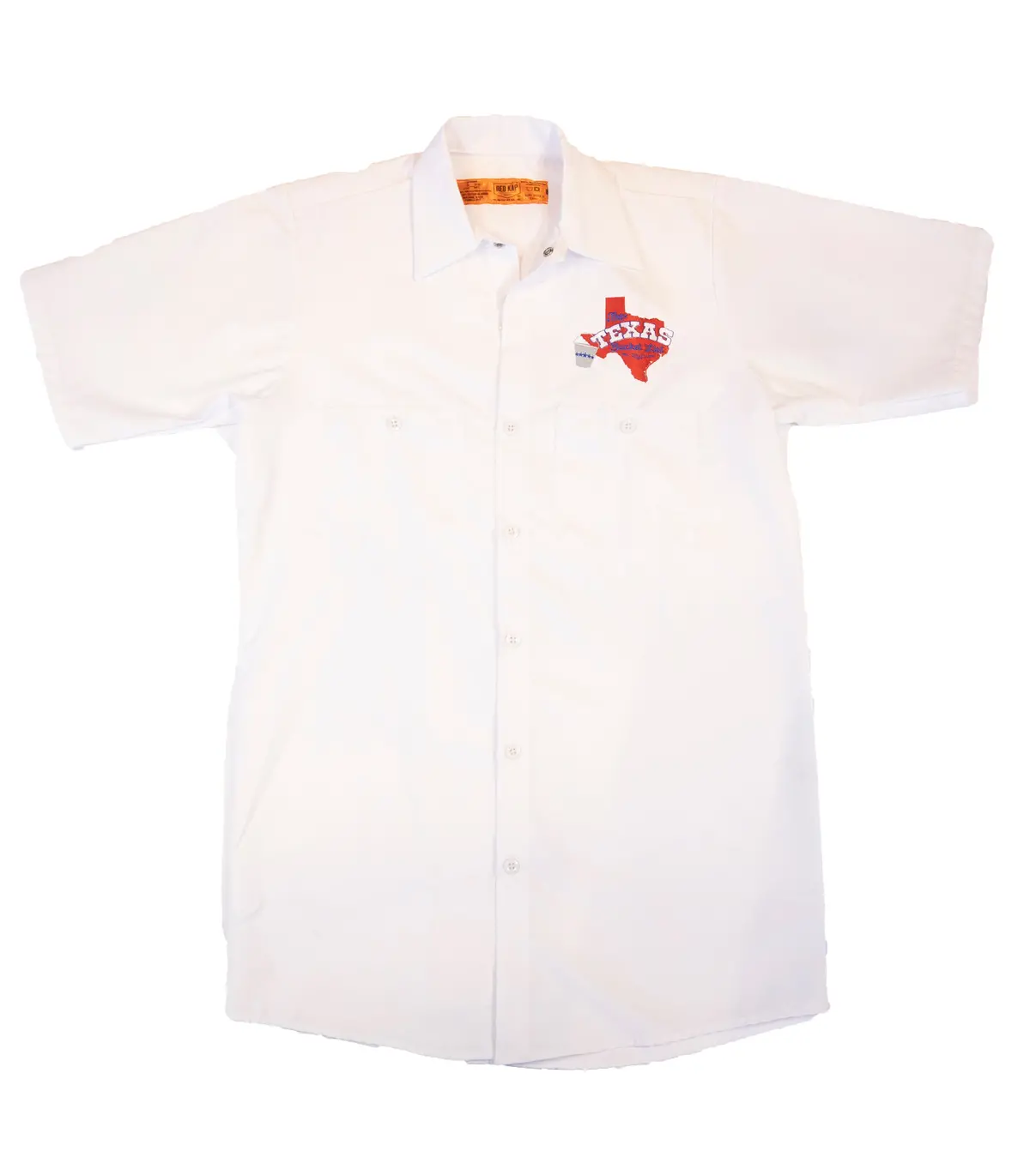 Official The Texas Bucket List Button Up - White 1