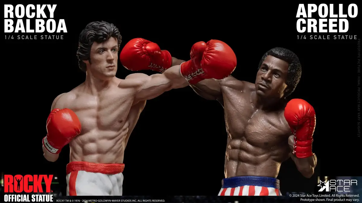 Rocky (1976): Rocky Balboa Vs Apollo Creed Epic Fight Set 1
