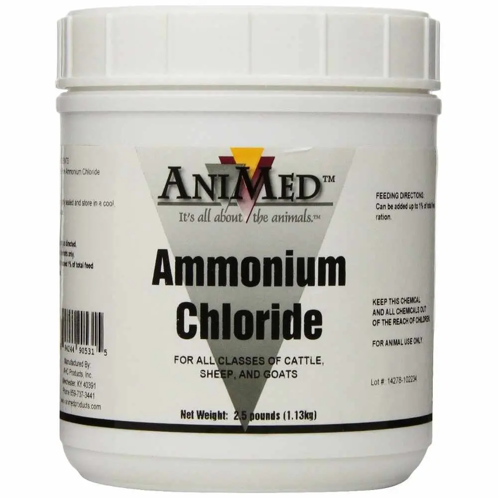 Animed: Ammonium Chloride 2.5Lb 1