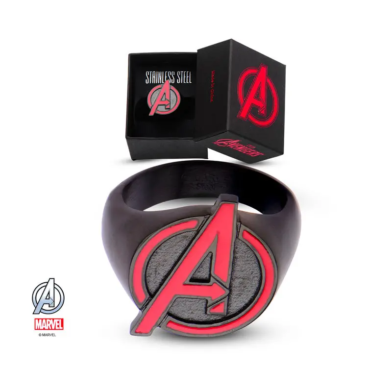 Marvel: Avengers Logo Ring Sz 10 1
