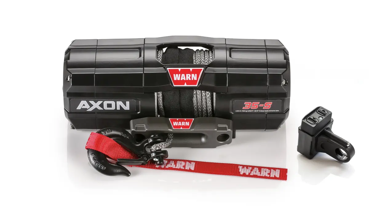 Warn Axon 35-S Atv Winch (Sku: Axon-35-S-101130) 1