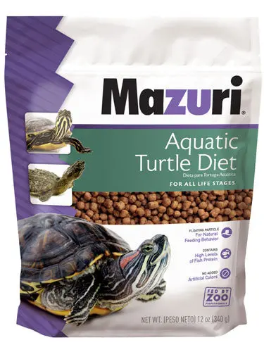 Mazuri Aquatic Turtle Diet - 12 Oz 1
