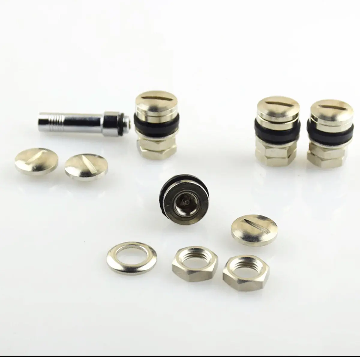 Black Fly Industries Stealth Valve Stem Set - Universal Fit 1