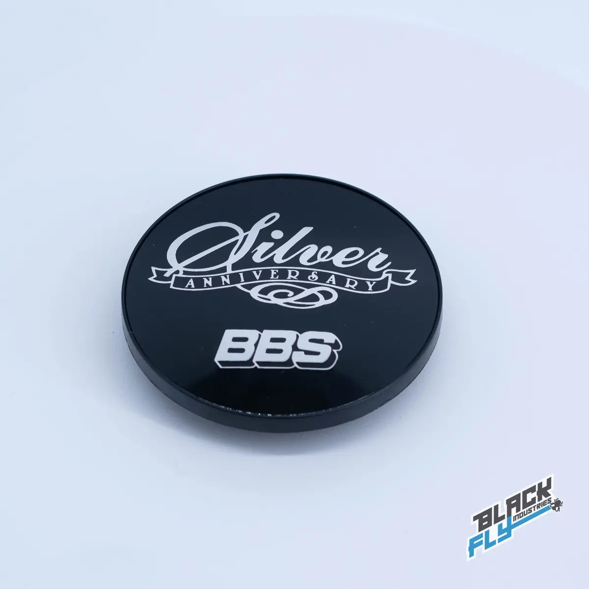Silver Anniversary Bbs 70Mm 3 Tab Cap -  Set Of 4 1