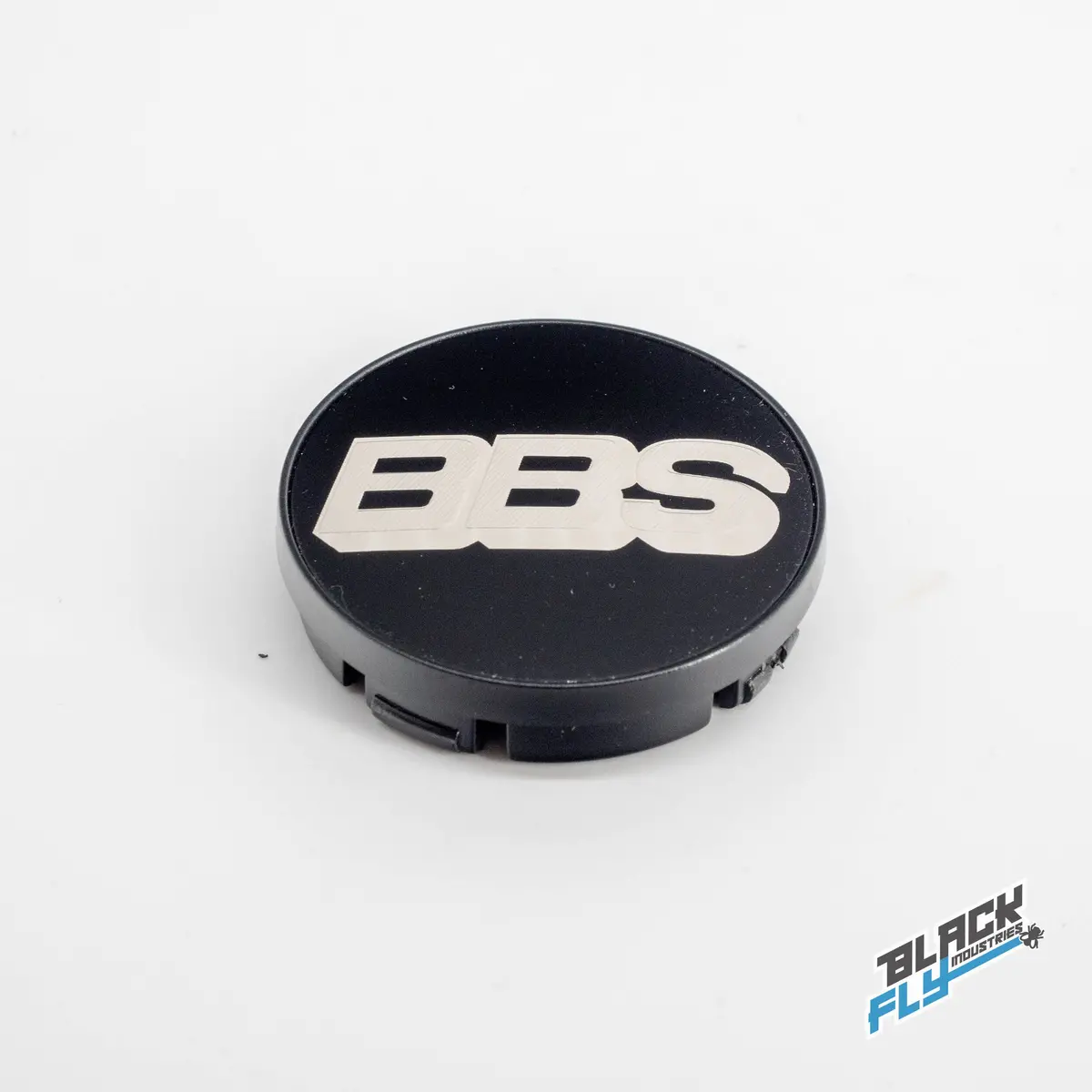 Genuine Bbs Black/Silver  2D Logo 56 Mm Cap Set 1