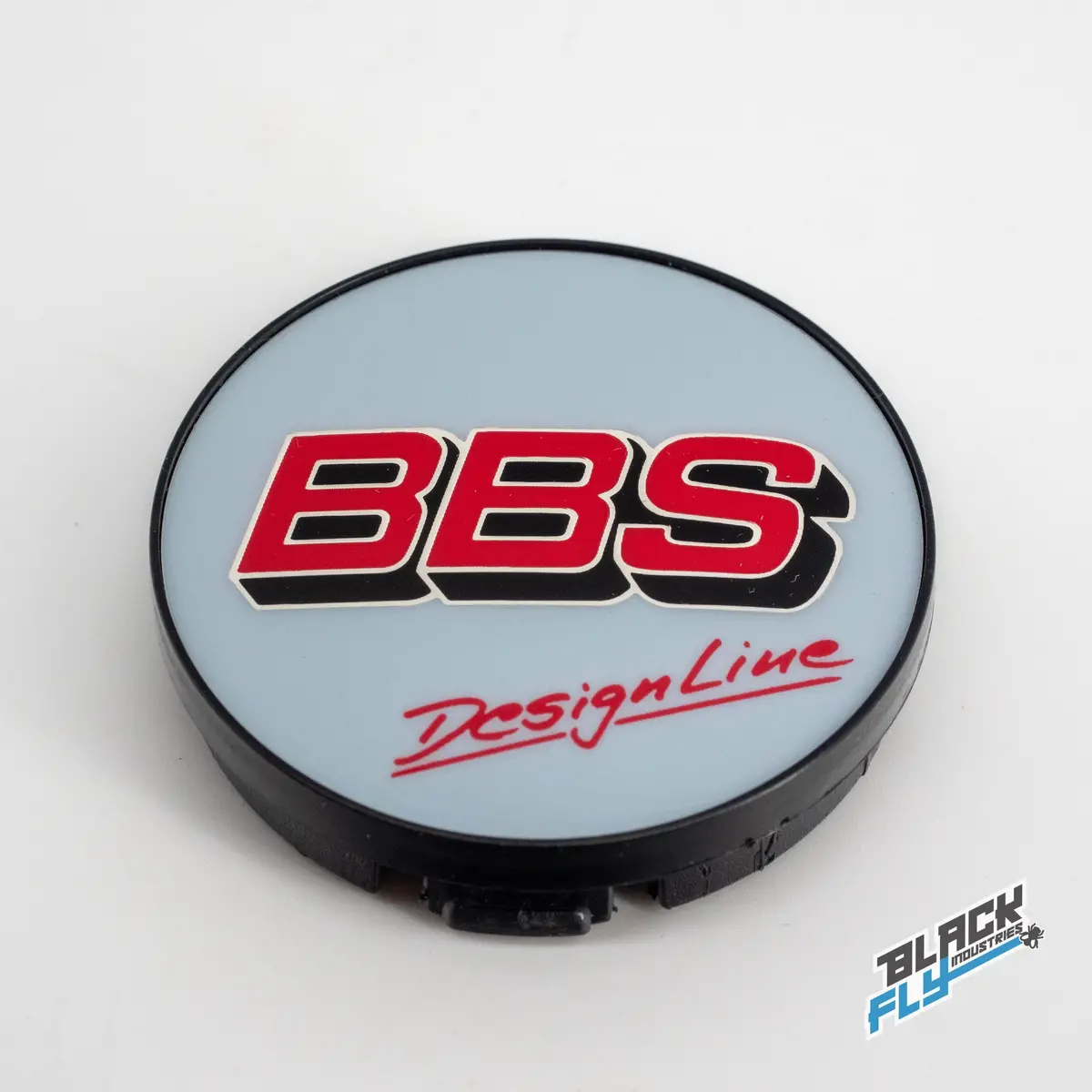 Genuine Bbs White/ Red Logo Design Line Logo 56 Mm Cap Set 1
