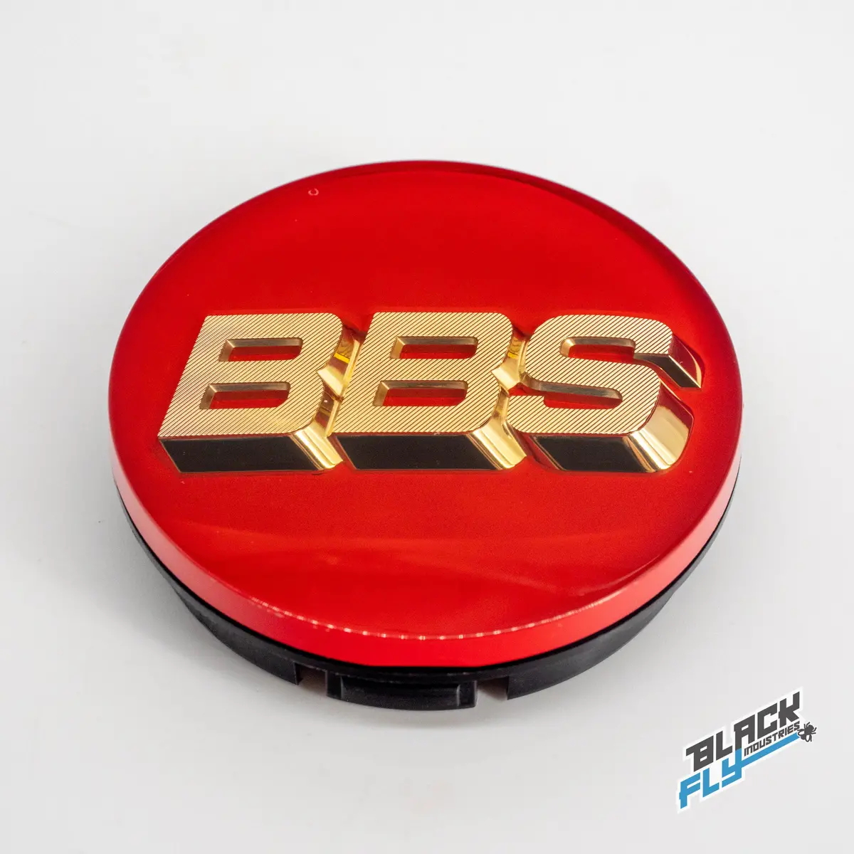 Genuine Bbs Red/ Gold 3D Logo 56 Mm Cap Set 1
