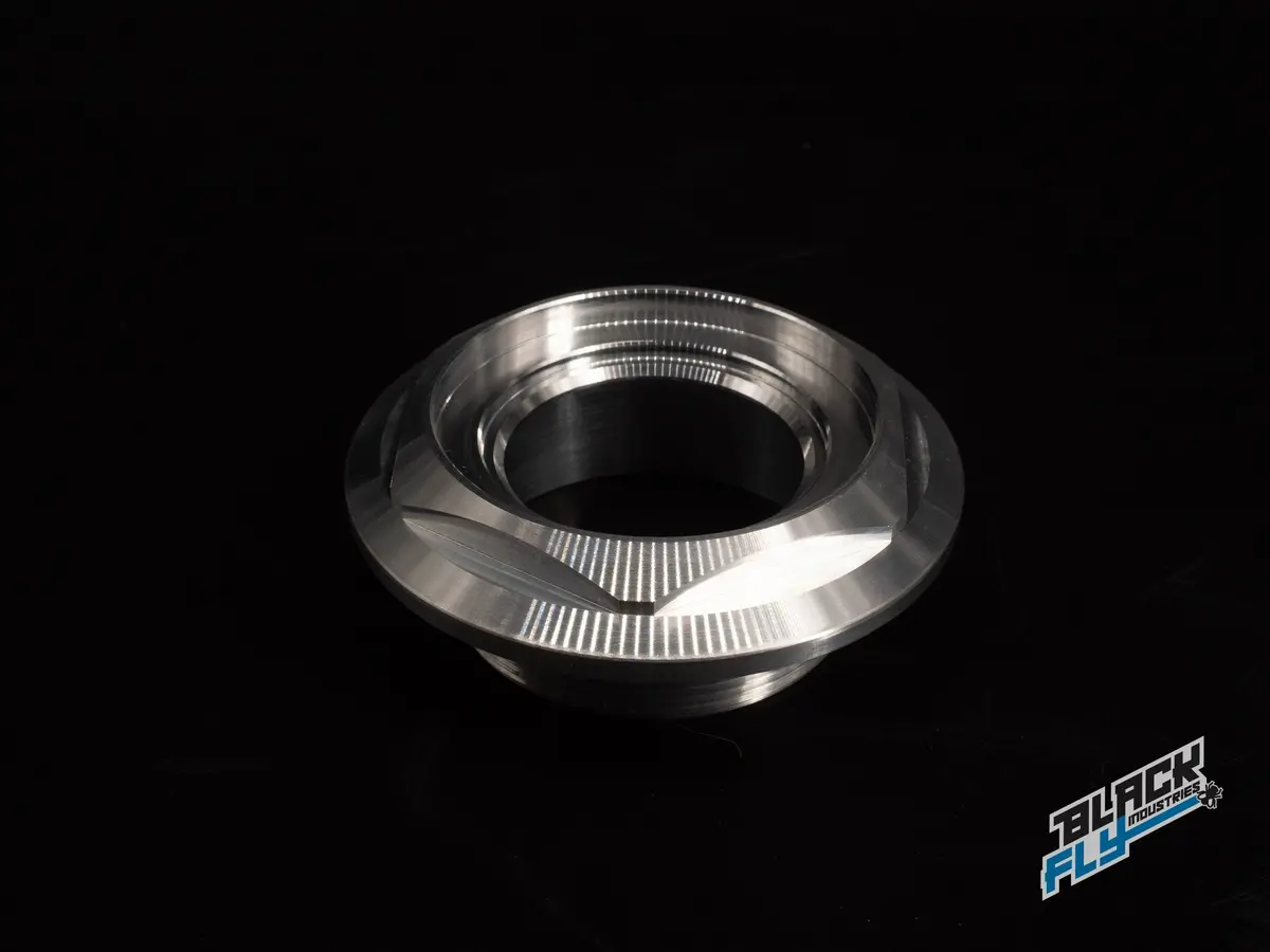 Black Fly Industries Bbs 1/4 Height Caps - Large Thread 1
