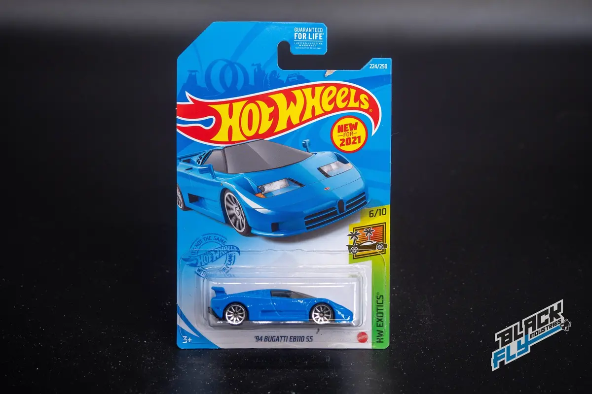 Hot Wheels - '94 Bugatti Eb110 - Hw Exotics - Blue 1