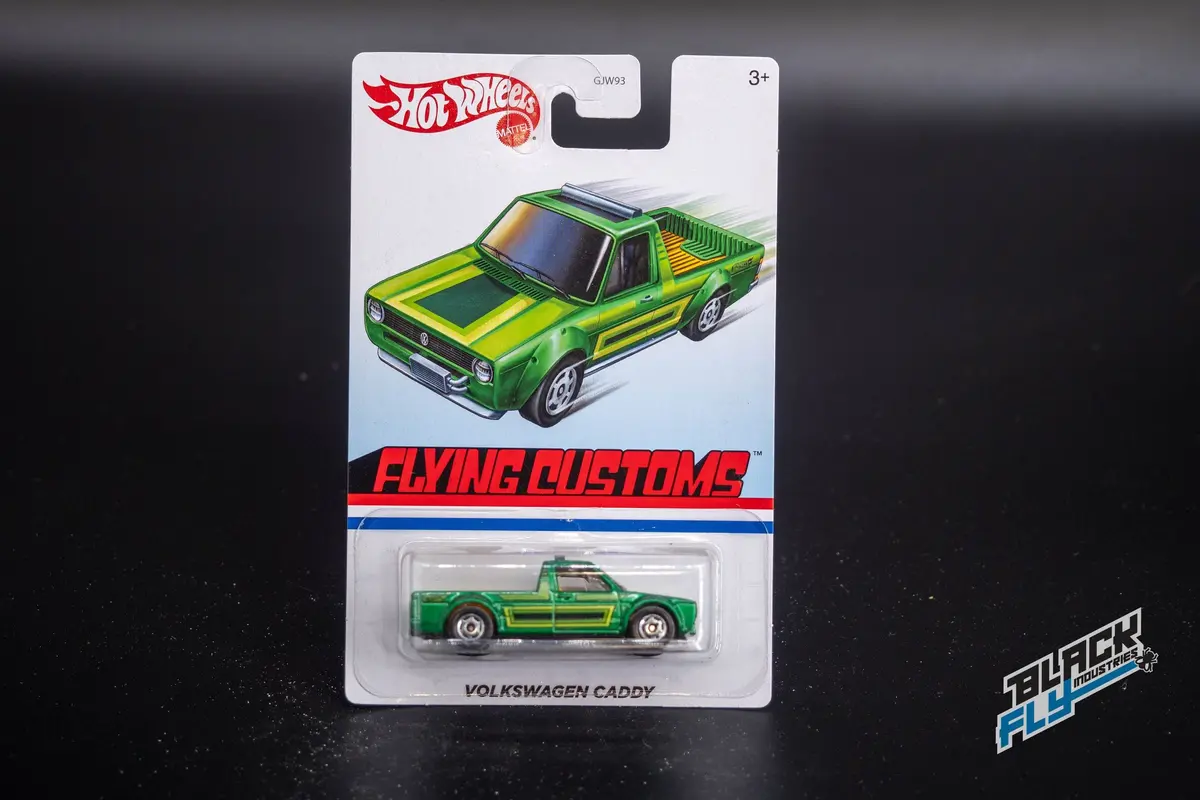 Hot Wheels - Volkswagen Caddy - Green - Flying Customs 1