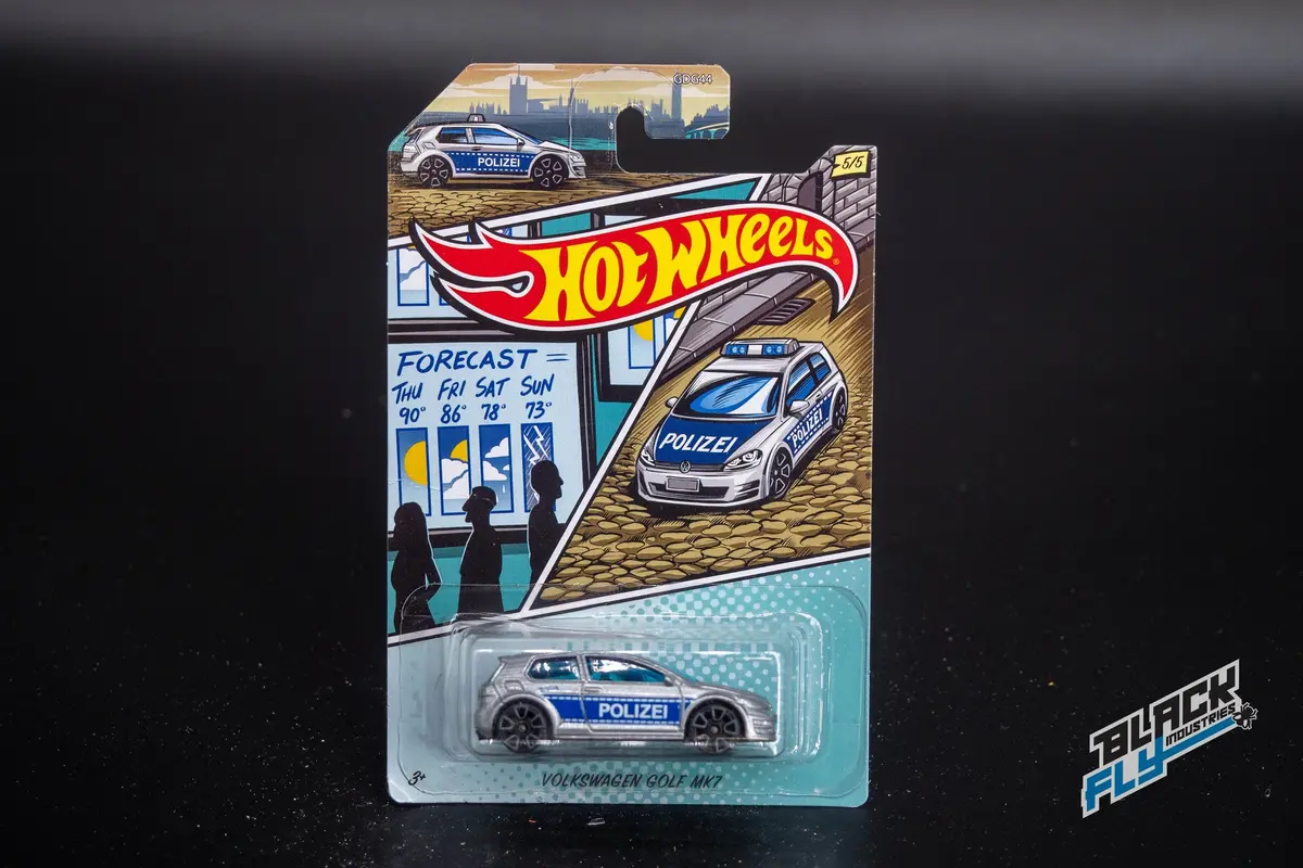 Hot Wheels - Volkswagen Golf Mk7 - Polizei - Police 1