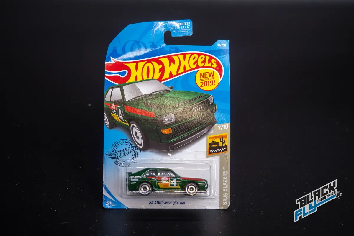 Hot Wheels - 84' Audi Sport Quattro - Green 1