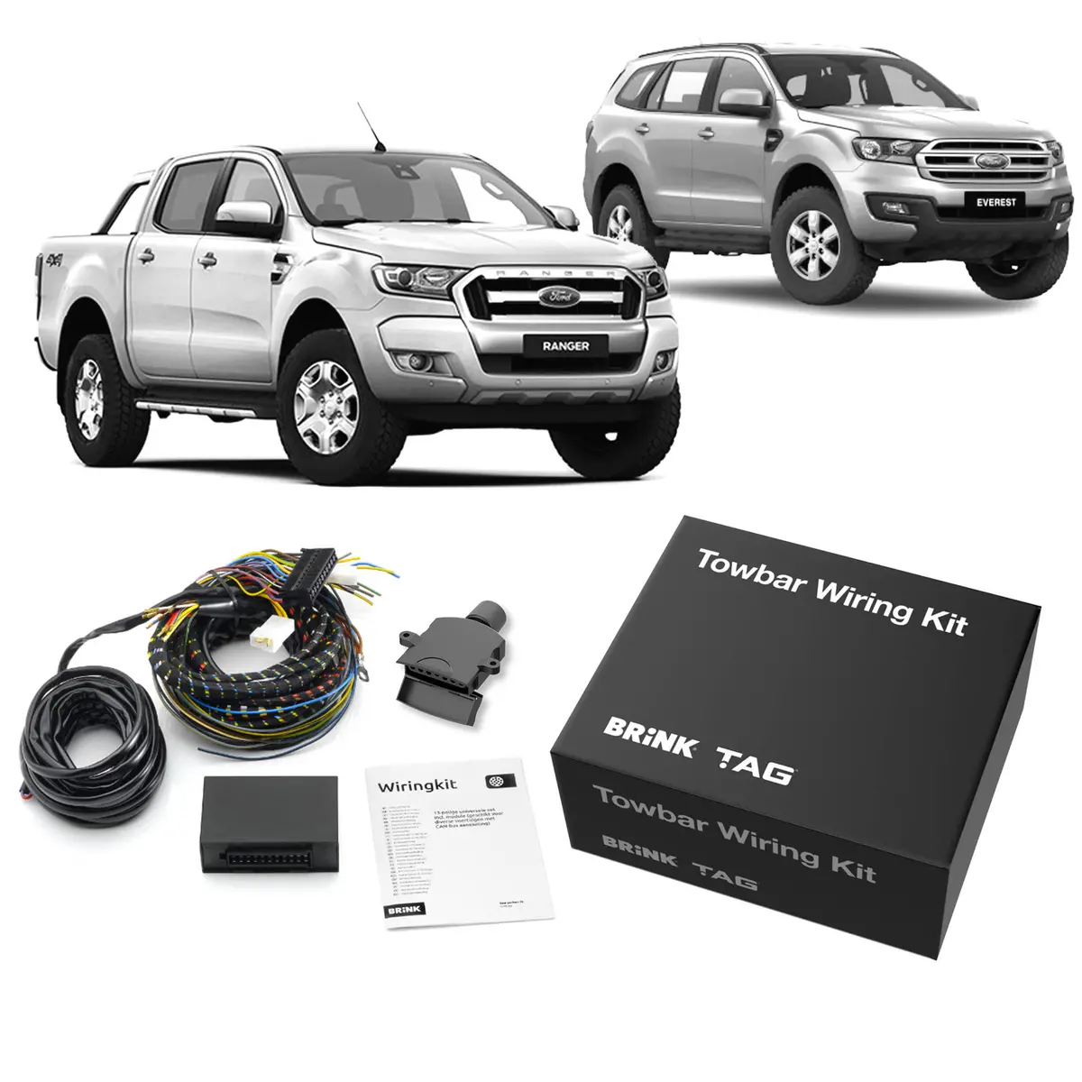 Tag Heavy Duty Towbar And Wiring Kit For Cab Chassis Next-Gen Ford Ranger (06/2022 - On), Volkswagen Amarok (12/2022 - On) 2