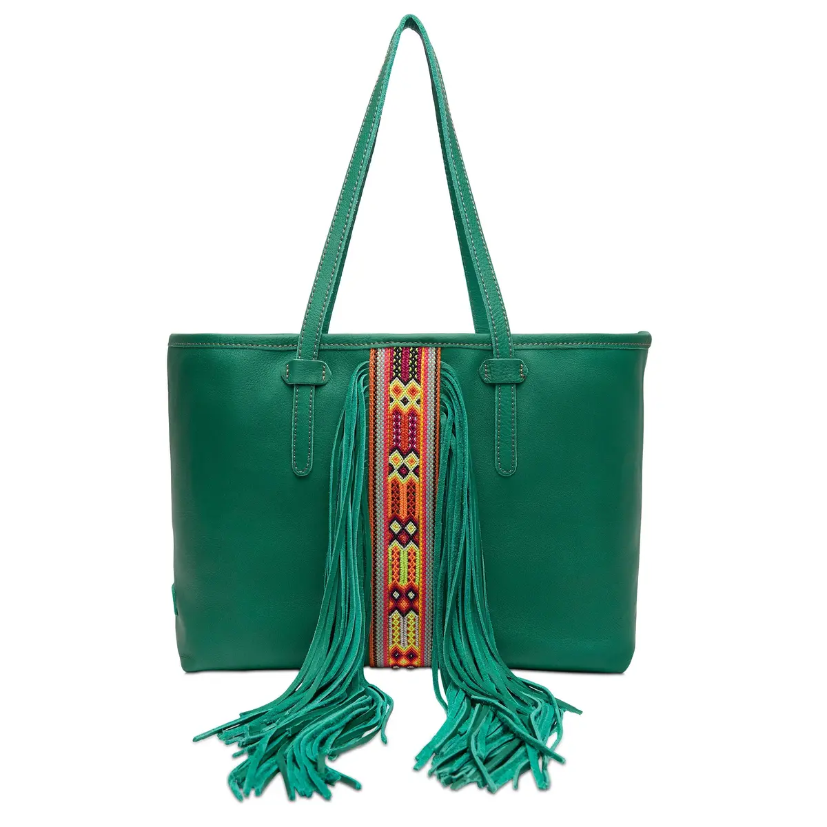 Teal Breezy Fringe 1