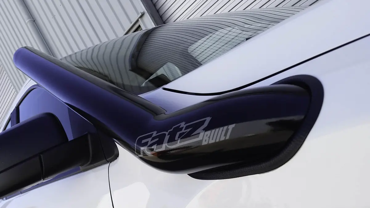 Mazda Bt-50 (2012-2019) Fatz Fabrication 4″ Stainless Snorkel 1