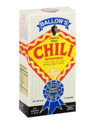 Ballow's Chili Seasoning 1
