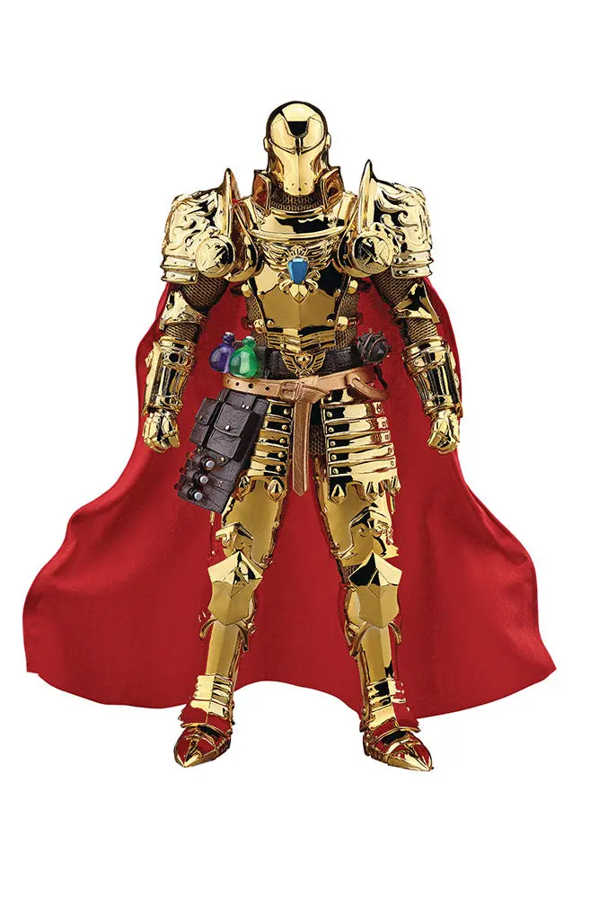 Marvel Medieval Knight Iron Man (Golden) Dynamic Action Heroes Figure 1
