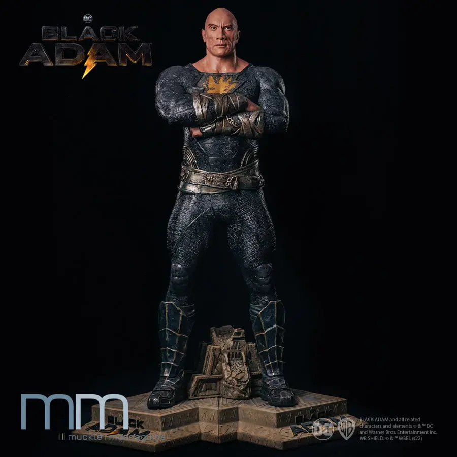 Dc Black Adam (2022): Black Adam Life Size Statue 1