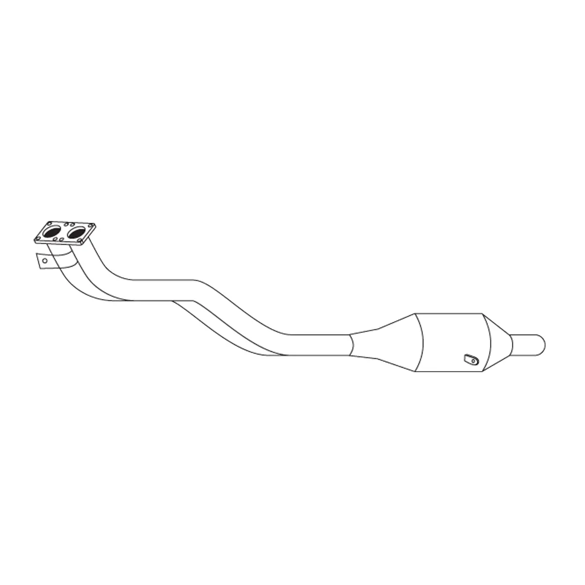 Redback Enviro Catalytic Converter For Audi A3 (05/1997 - 07/2004) 1