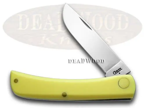 Case Xx - Yellow Synthetic Sodbuster Pocket Knife 1