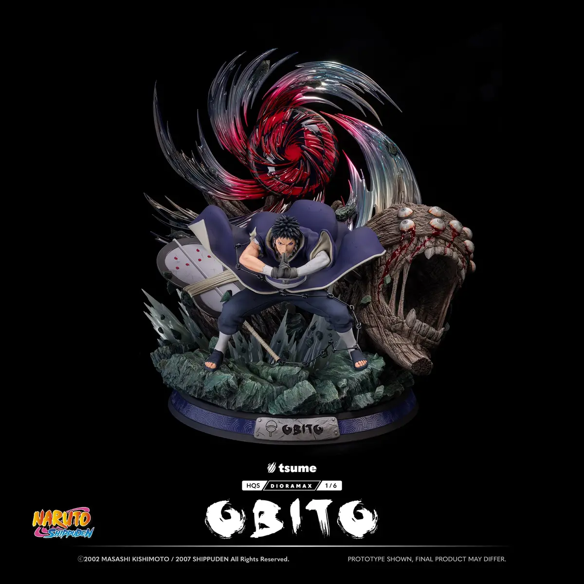 Naruto Shippuden: Obito Uchiha Hqs Dioramax 1