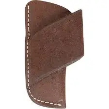 Knife Scabbord - Chocolate Rough Out 1