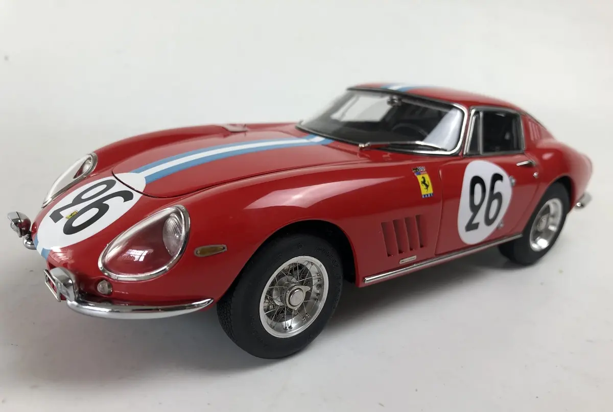 Ferrari 275 Gtb/C #26 Biscaldi And De Bourbon Red 1