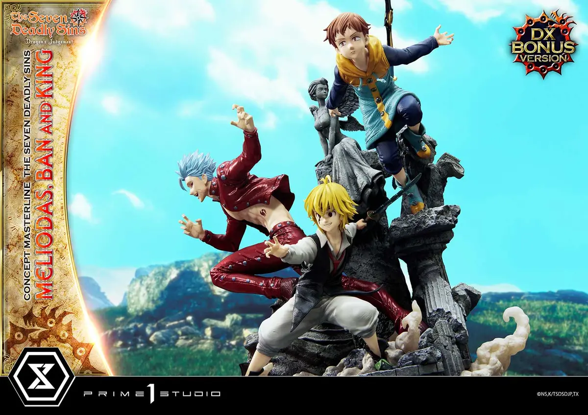 The Seven Deadly Sins: Meliodas, Ban And King Deluxe Bonus Version (Pre-Order) 1