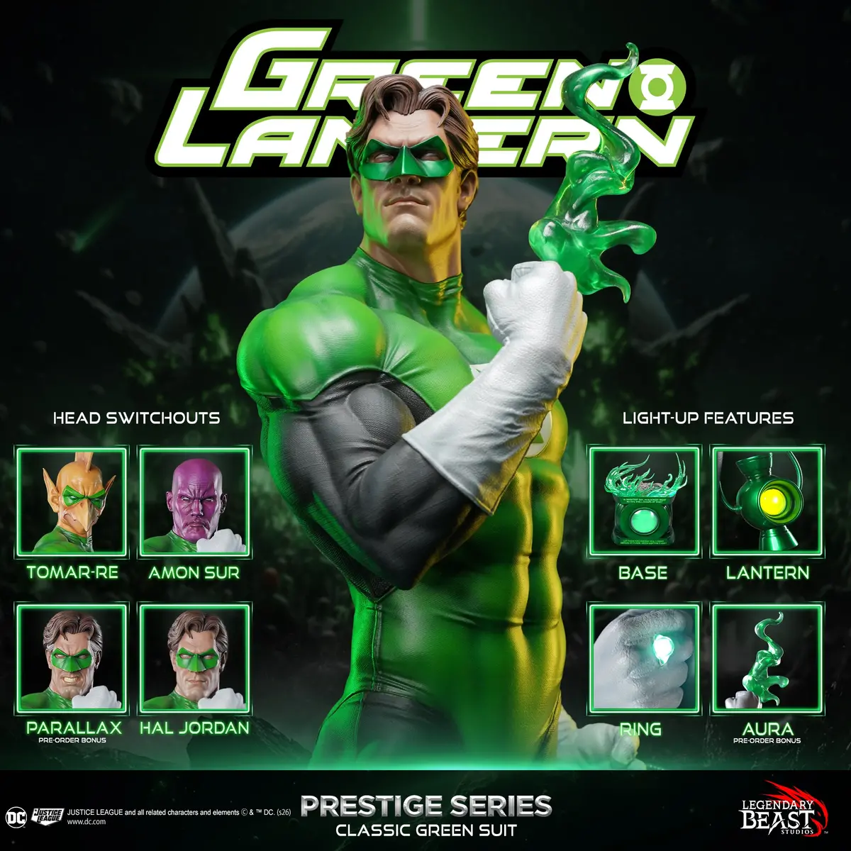 Dc Comics: Green Lantern Prestige Series Classic Green Suit 1