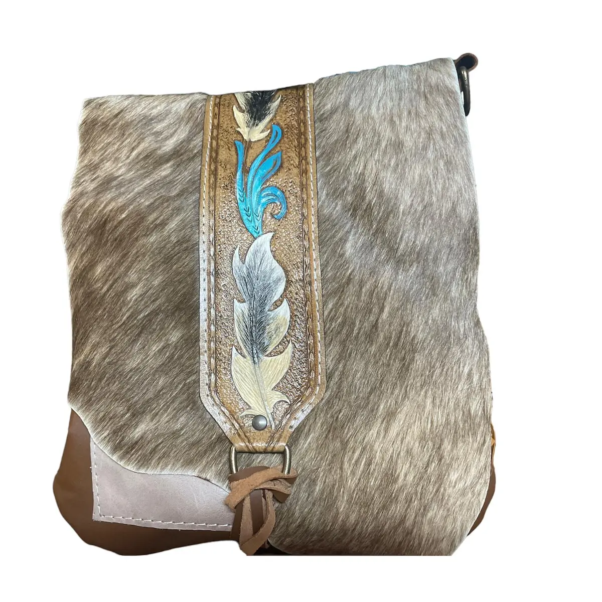 Large Handbag -  Cowhide Bolsa Cincelada 1