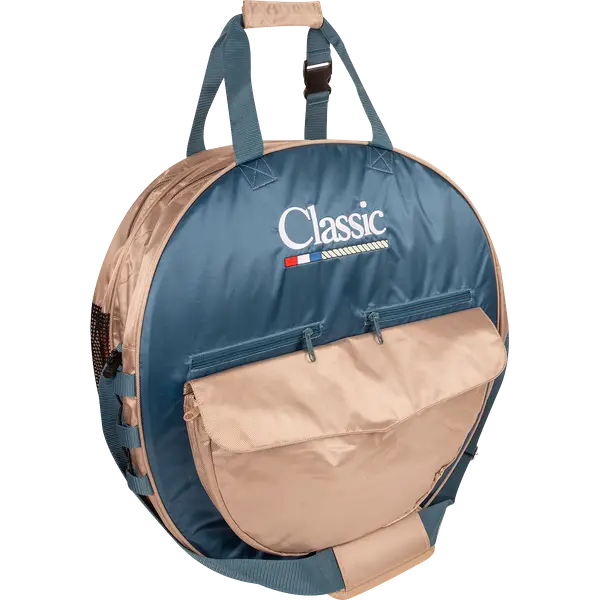 Deluxe Rope Bag - Color - Ocean Blue-Tan 1