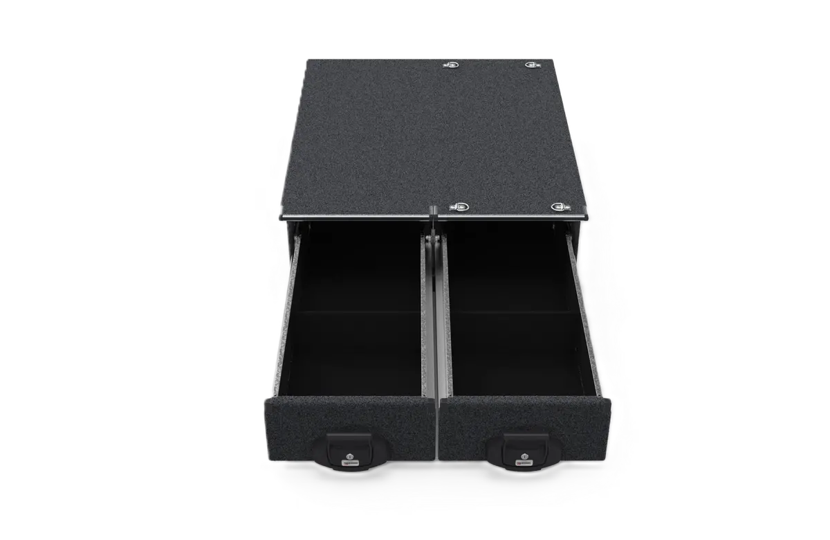 Toyota Hiace (2005-2019) Side Access 4Wd Interiors Fixed Floor Drawers Van 2