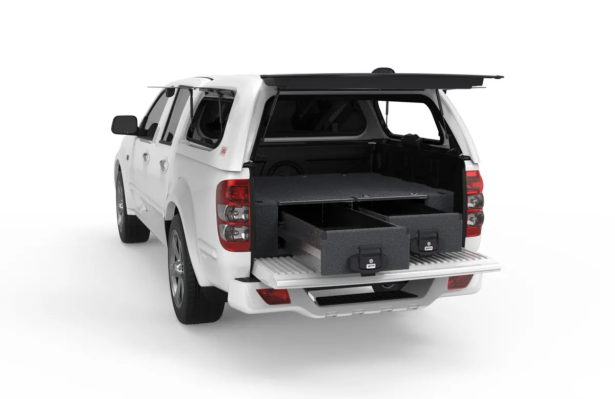 Great Wall V240 (2010-2012) 4Wd Interiors Fixed Floor Drawers Dual Cab 1