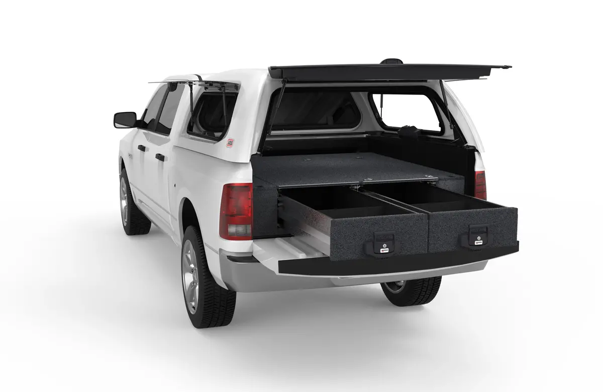 Ram 1500 (2021-2026) Dt 4Wd Interiors Fixed Floor Drawers Express Crew Cab 1