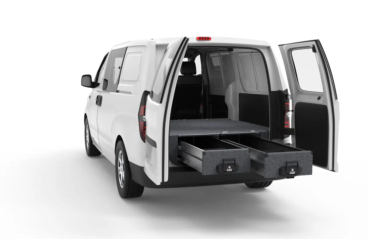 Hyundai Iload (2009-2021) Rear Access 4Wd Interiors Fixed Floor Drawers Van 1