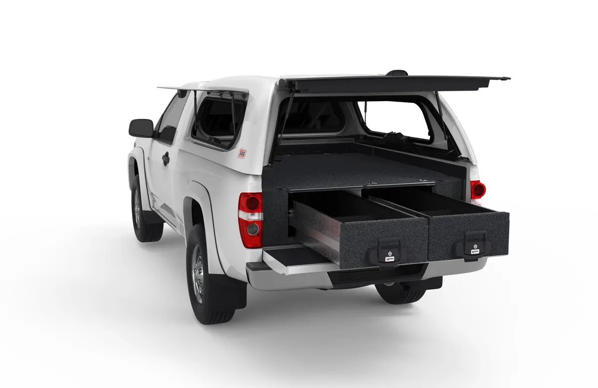 Holden Colorado (2002-2012) 4Wd Interiors Fixed Floor Drawers Single Cab 1