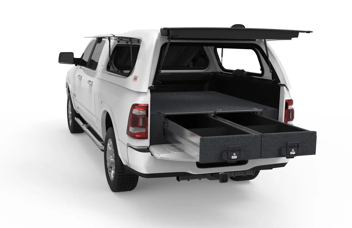 Ram 2500 (2020-2027) 4Wd Interiors Fixed Floor Drawers Express Quad Cab 1