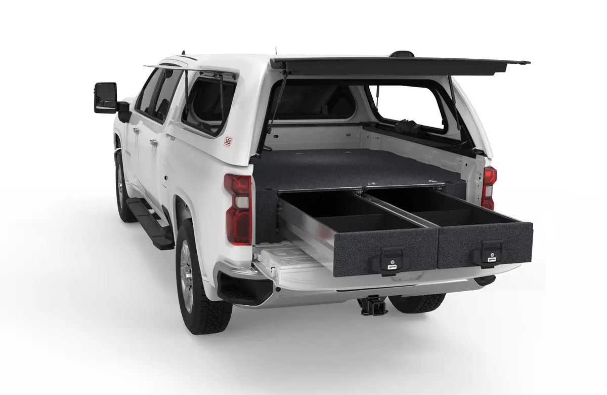 Chevrolet Silverado 2500 (2020-2027) 4Wd Interiors Fixed Floor Drawers 1